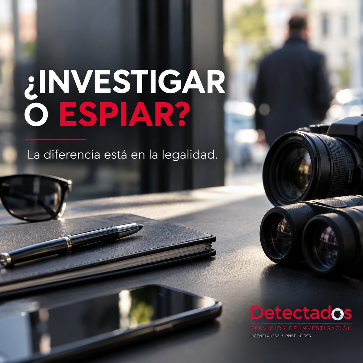 Detectados_Inv's tweet photo. 👀 ¿Investigar o espiar? No significan lo mismo.
 La investigación privada está regulada por la Ley 5/2014. 🔎 Investigar no es espiar: es ejercer una actividad profesional dentro del marco legal.
#Detectados #InvestigaciónPrivada #DetectivePrivado https://t.co/gzjK061UPH