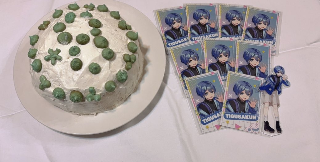 konb09tig's tweet photo. ちぐさくん8周年おめでとう！
だいすきです💙
 #ちぐさくん8周年
 #ちぐさくん
 #ちぐさくんに届け https://t.co/mwpFESPjXb