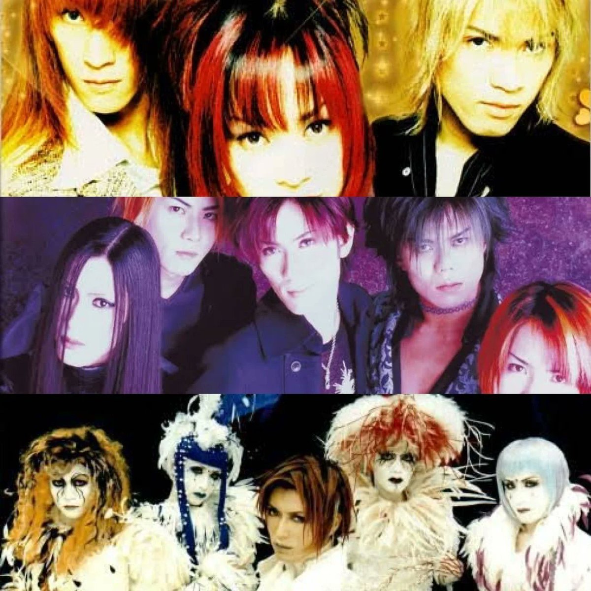 js5dm9b9jwhy1tq's tweet photo. SHAZNA、L'acryma Christi、MALICE MIZERと共にヴィジュアル系四天王の一角に位置づけられていたもうひとつのバンドは何でしょう？
ヒント:♢ https://t.co/pQ09MEg87G