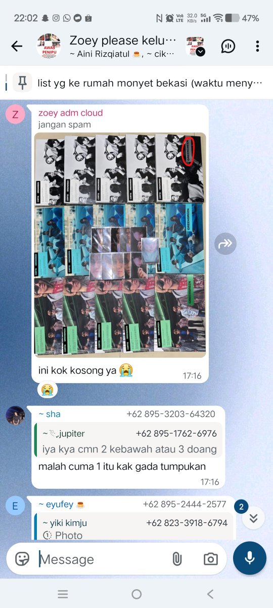 bluerraaa's tweet photo. ini beberapa proof dr WH kata dia, pdhl dia ga pake wh, dia itu reseller kocak, mana dia ngrm bukti chat sm wh, wh nya halu kali ya??? proof AI https://t.co/K82WzNe8g6