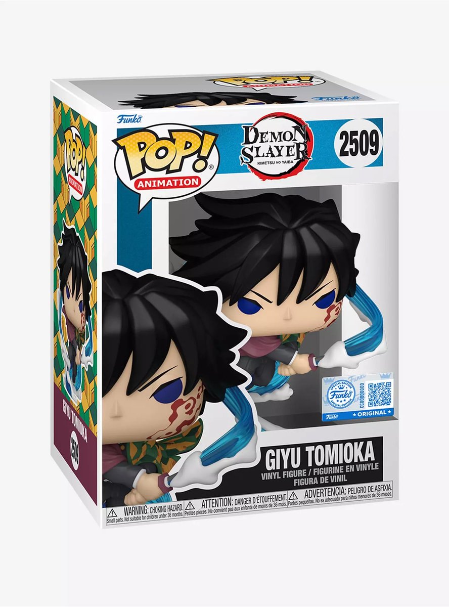DisTrackers's tweet photo. Available Now: BoxLunch exclusive Giyu!
.
https://t.co/EOZ7Ici5zL
.
#Ad #DemonSlayer #Anime #Funko #FunkoPop https://t.co/AEMAsvPEbz