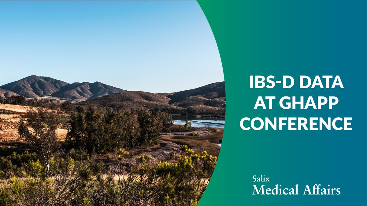 SalixMedical's tweet photo. Stop by our poster at #GHAPP2026 to learn more about how a 2-week Rx treatment improved IBS-D symptoms in adults. 
📅 On display: Oct 1 at 6 PM to Oct 3 at 2 PM  
#SalixMedical #IBS #IBSD #microbiome https://t.co/QImgaALB5l