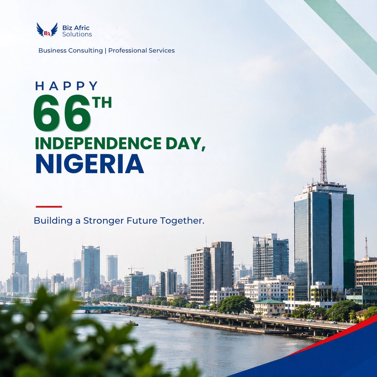BizAfric_'s tweet photo. Today, we celebrate Nigeria's journey, the resilience of its people, and the opportunities that lie ahead.

Happy Independence Day, Nigeria!
#nigeriaindependentday #NigeriaAt66 #HappyIndependenceDay https://t.co/CoBVejmoSF