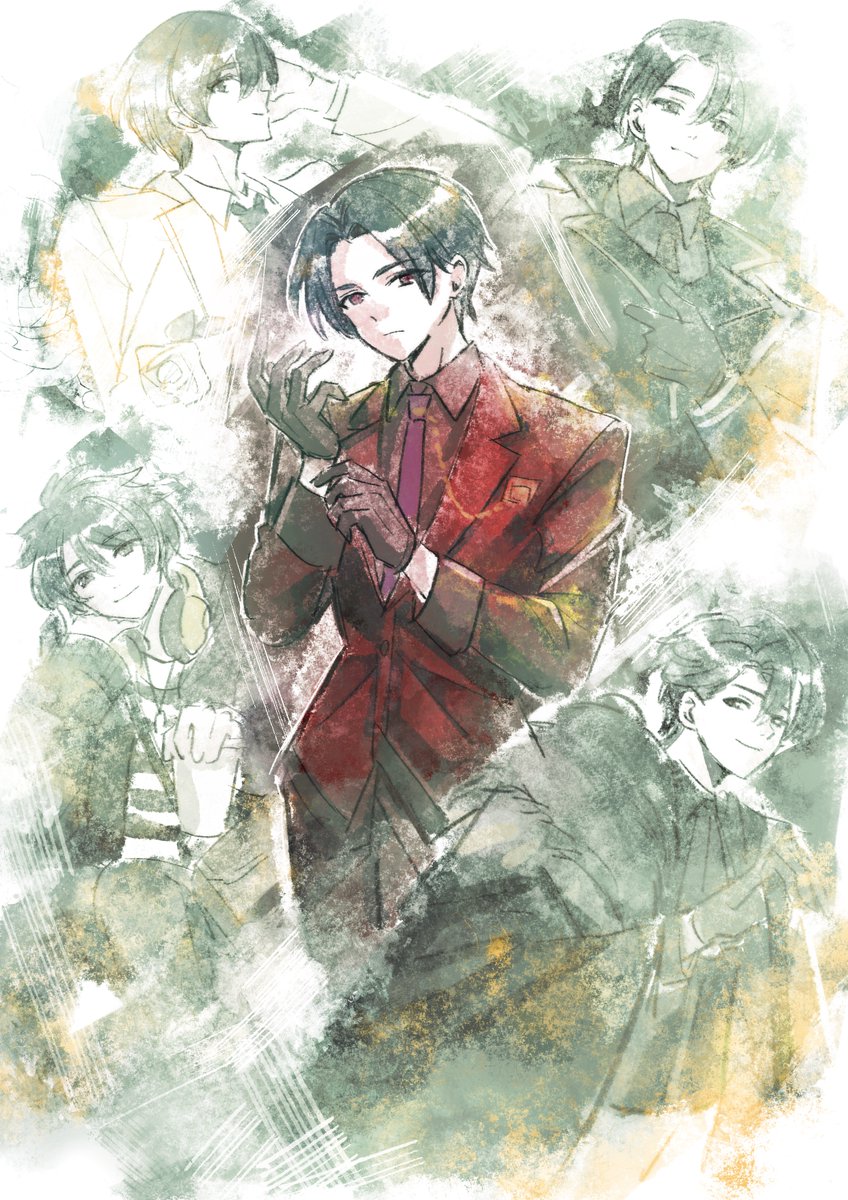 henowma's tweet photo. 本日のカウントダウン絵
JJ展まであと6日です https://t.co/hUSjTkS3pY