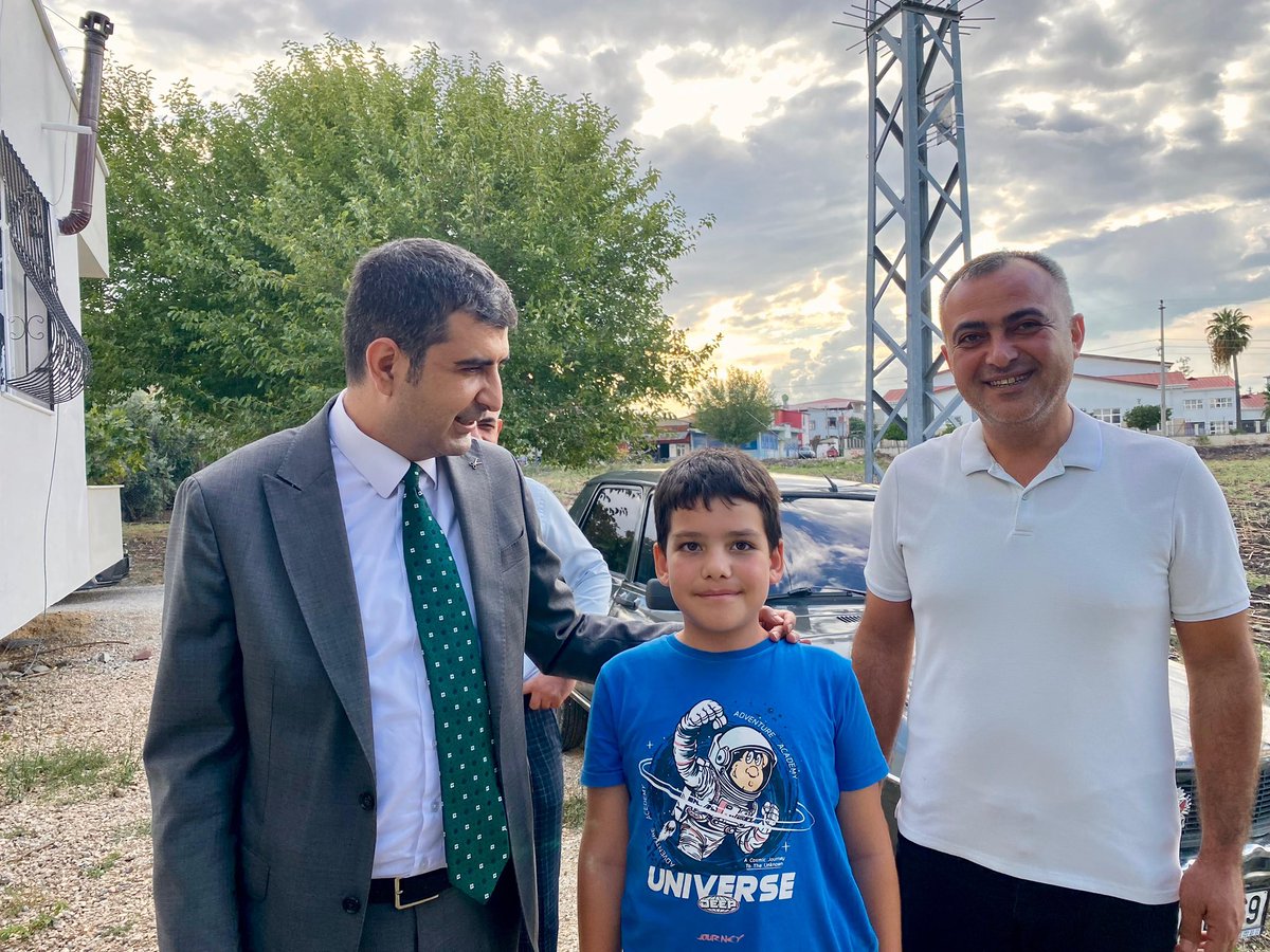 ImamogluKay's tweet photo. Kaymakamımız Sn. İbrahim ŞENKON, şehidimiz Mahmut PAKYÜREK’in oğlu Cabbar PAKYÜREK’i ziyaret etti. https://t.co/q5f32f6I65