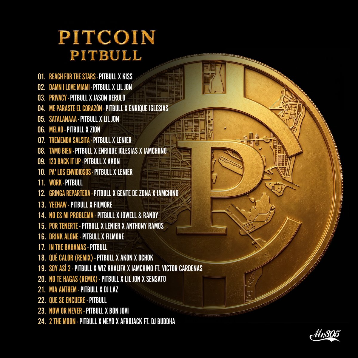 pitbull's tweet photo. Pitcoin 🌍 October 9… daleee 

PRE-SAVE: https://t.co/tbKn9NFFbW https://t.co/eLQbJUtu8g