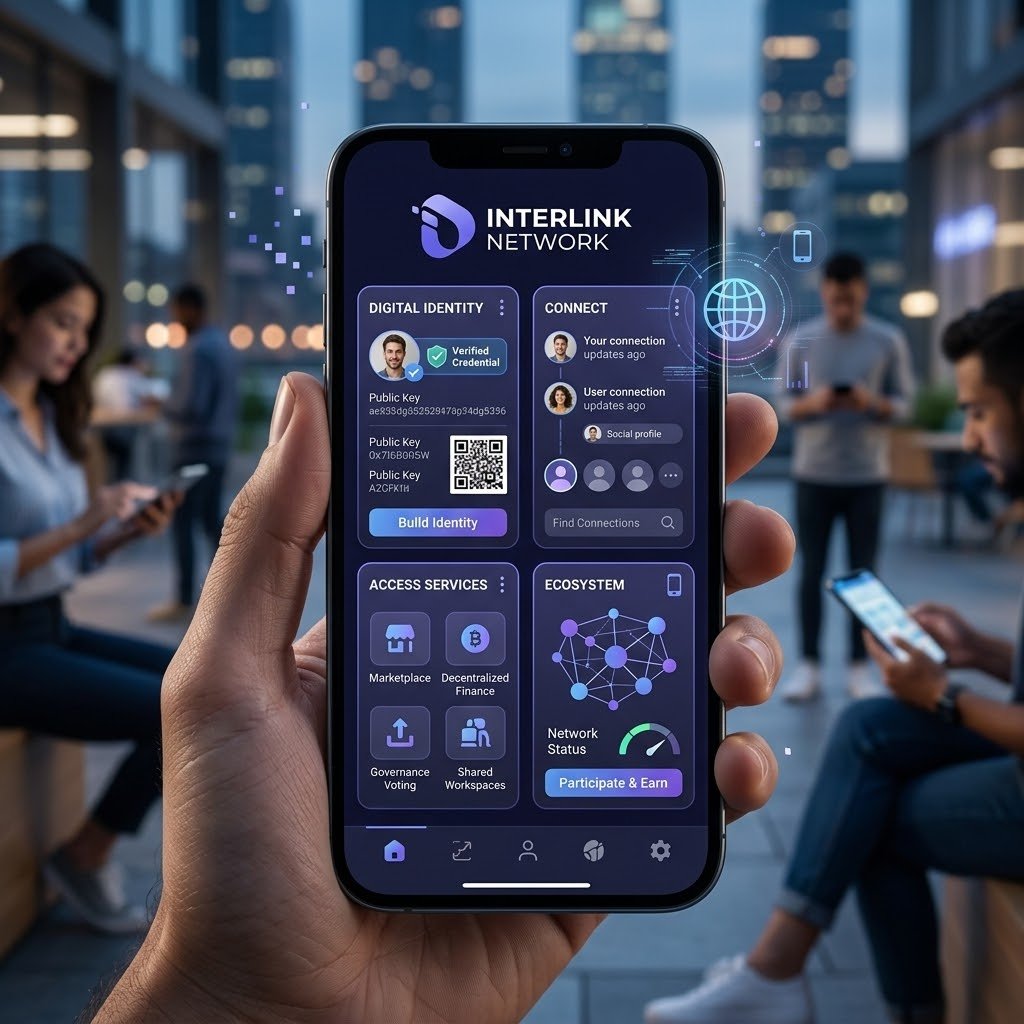 FuadAmin8's tweet photo. The InterLink Network app is designed to give users one place to build their digital identity, connect with others, access services, and participate in the InterLink ecosystem. 📱
 #INTERLINK #ITLG #ITLX #ITL https://t.co/j2uOyhiRjI
