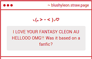 blushyleon's tweet photo. hii anon thank u! this is my very first gimmick omg and nope, it's just an idea i had last week BUT i'd love to read a fanfic about it! it'd be an honor actually https://t.co/dRa1ncTG1o