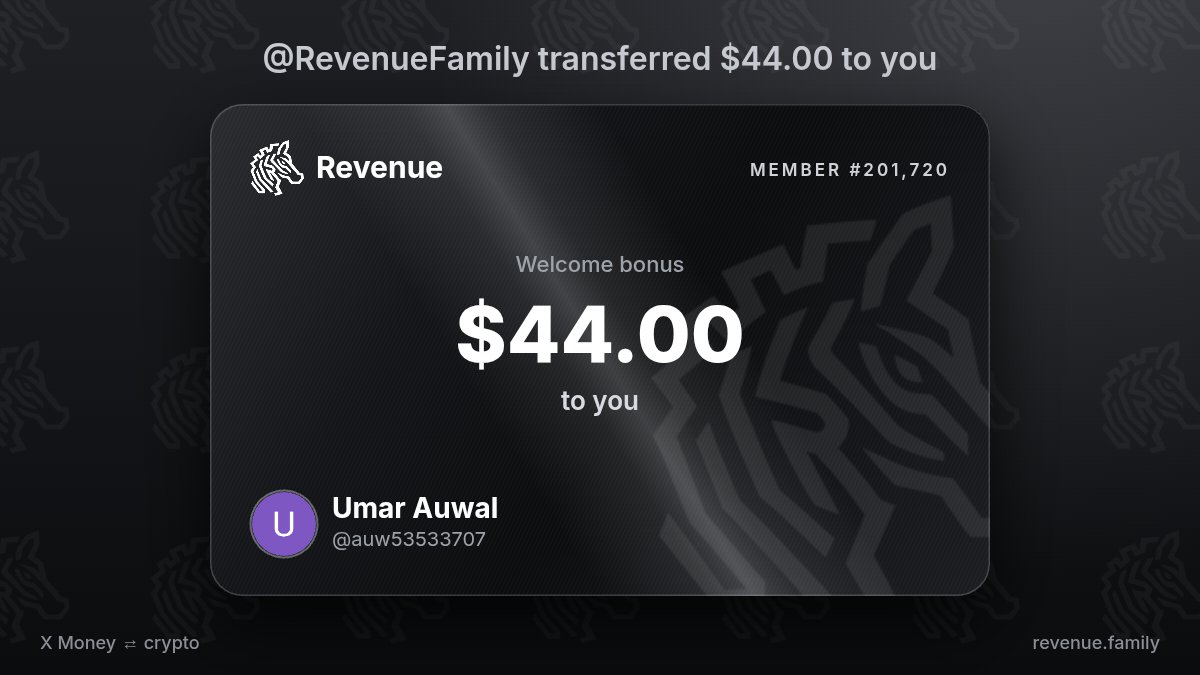 auw53533707's tweet photo. Look, $44.00 from @RevenueFamily https://t.co/DbOdDjWSVH