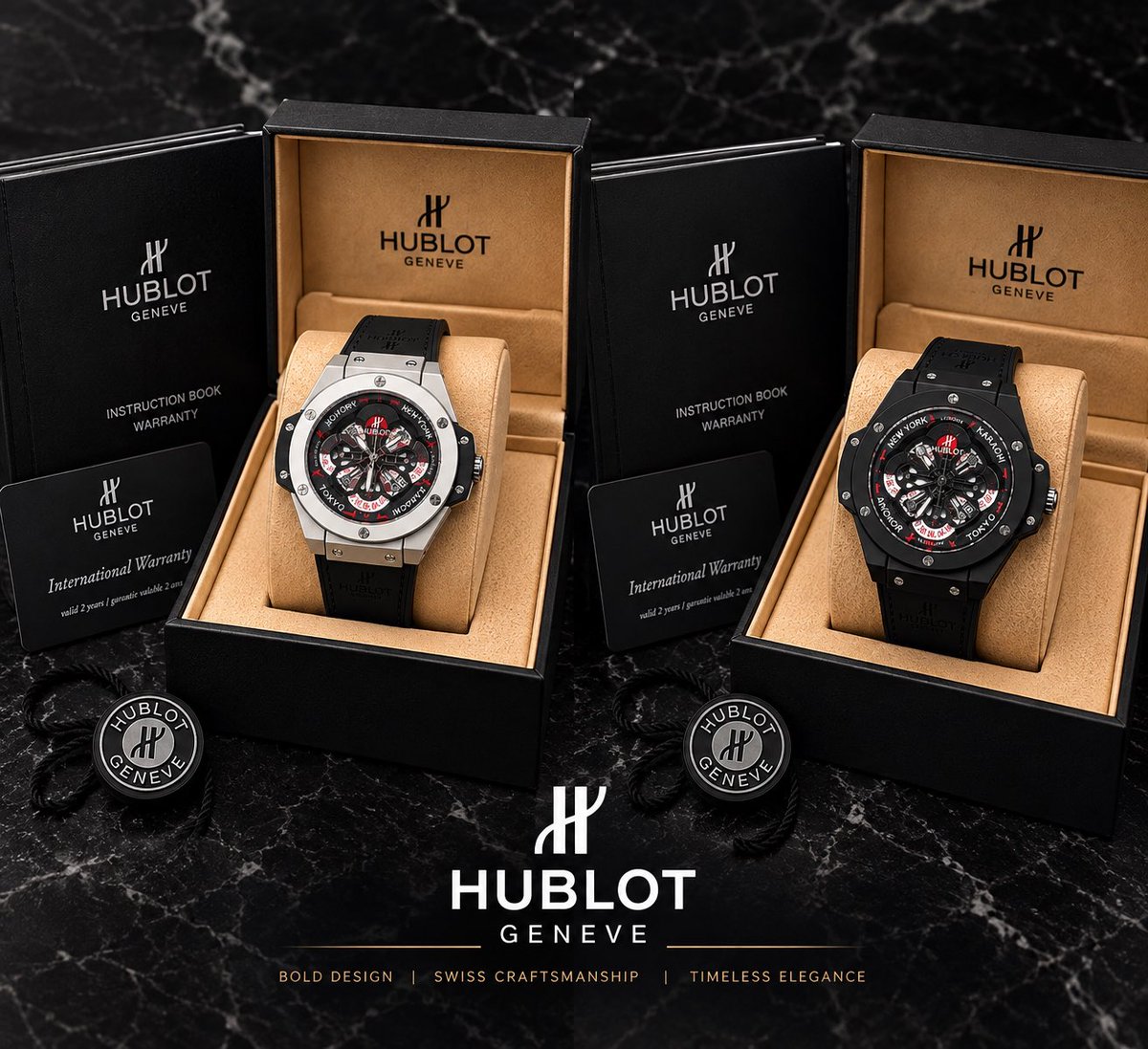 Thoyruqwatches's tweet photo. ⌚ Hublot Genève Chronograph

🌈 Multicolor luxury design
⏱️ Chronograph sub-dials
💎 Premium rubber strap
📦 Box + warranty card included
🇳🇬 Nigeria Independence Discount! 🎉
💰 ₦15,000
🏪 Pick up in shop or 🚚 delivered nationwide

Get one today 🥳🤝😎 https://t.co/LLAoft7A3z