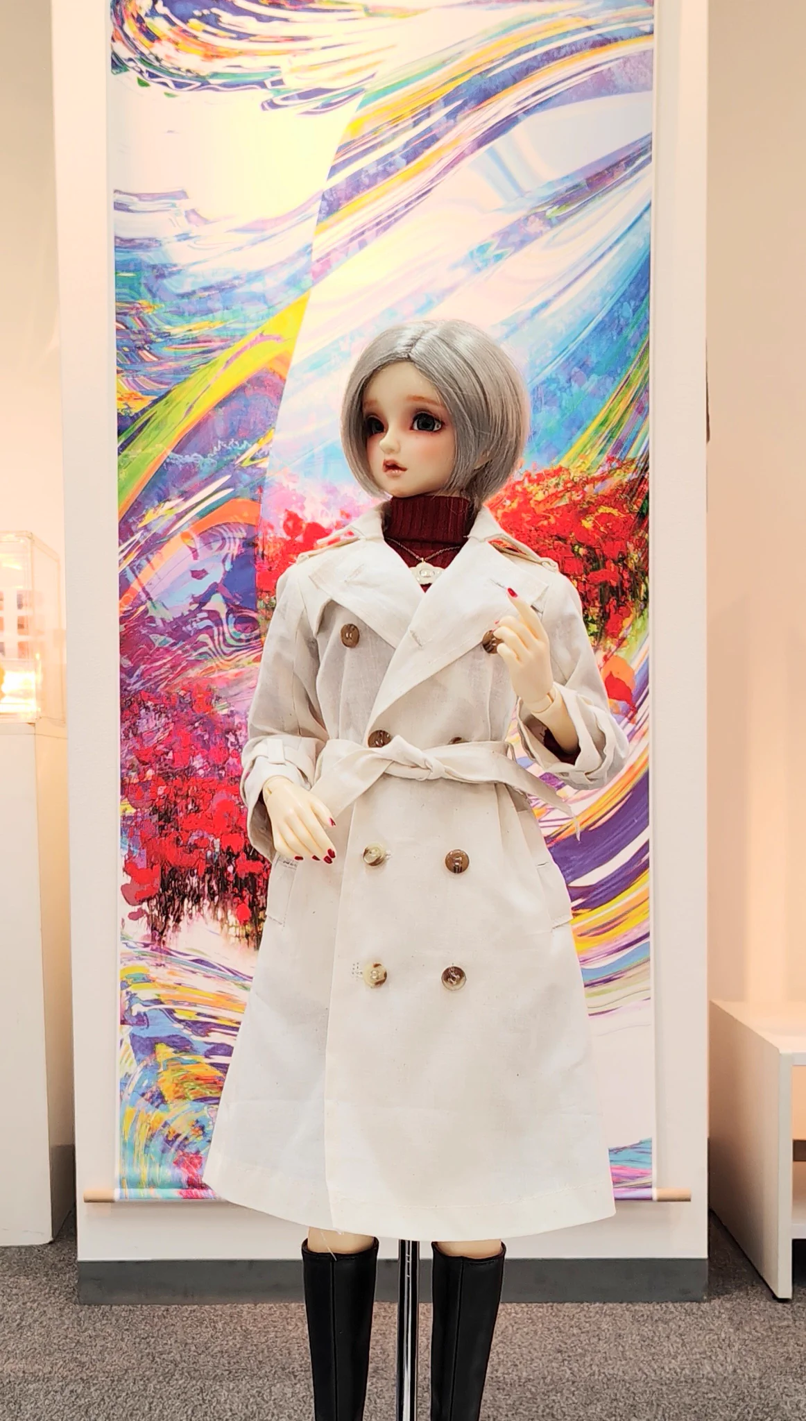 希少⭐︎POLITELY ヘリンボーン ラムファー ミリタリートレンチコート 比翼 特攻天使†茉莉花† on X: 