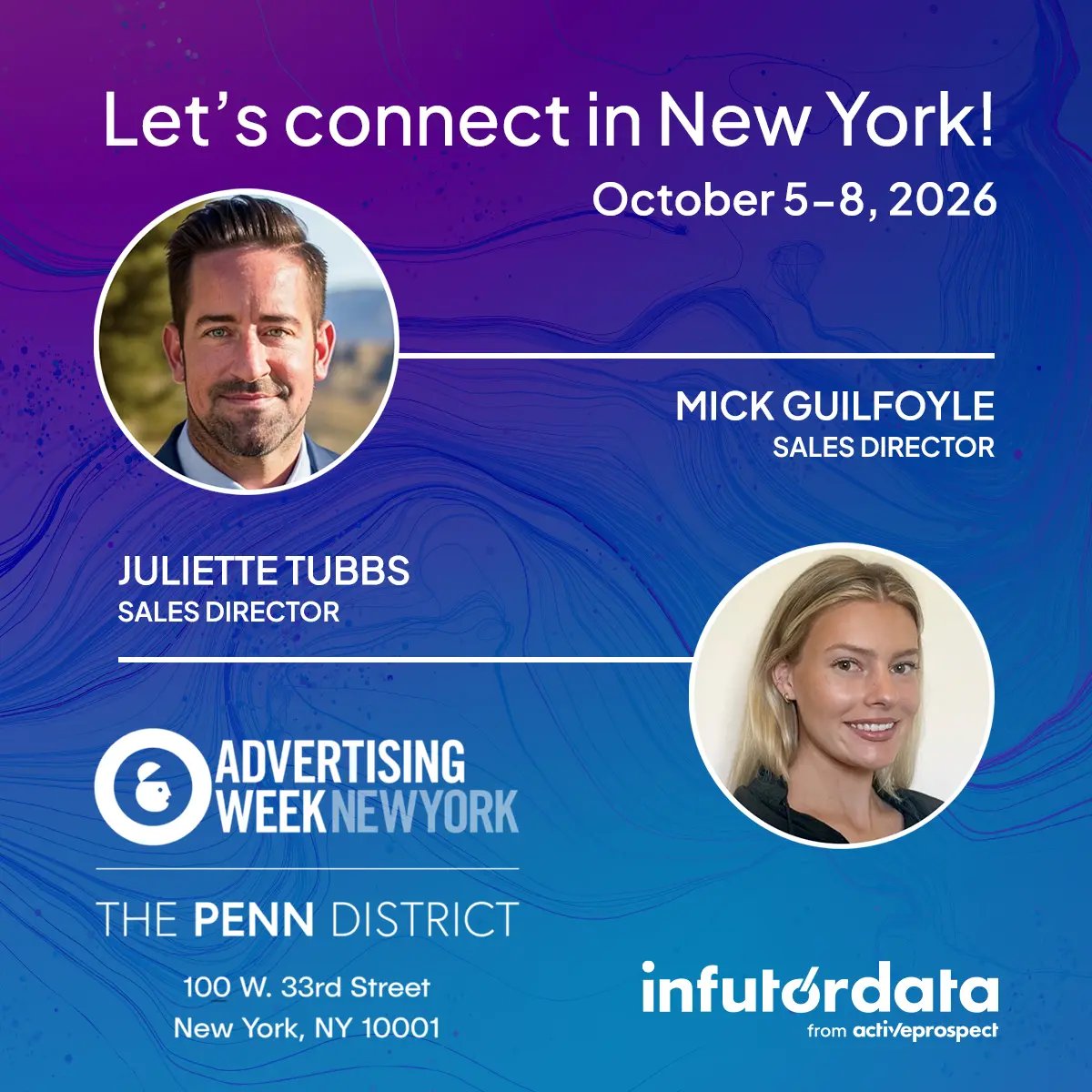 InfutorData's tweet photo. Connect with our team at Advertising Week NYC next week 🍎🗽 https://t.co/S867bUrRAp
#advertisingweekNYC #AWNY26 #adtech #identityresolution #dataenrichment #dataappend #identityappend #datastrategy https://t.co/oR94zrr7Ik