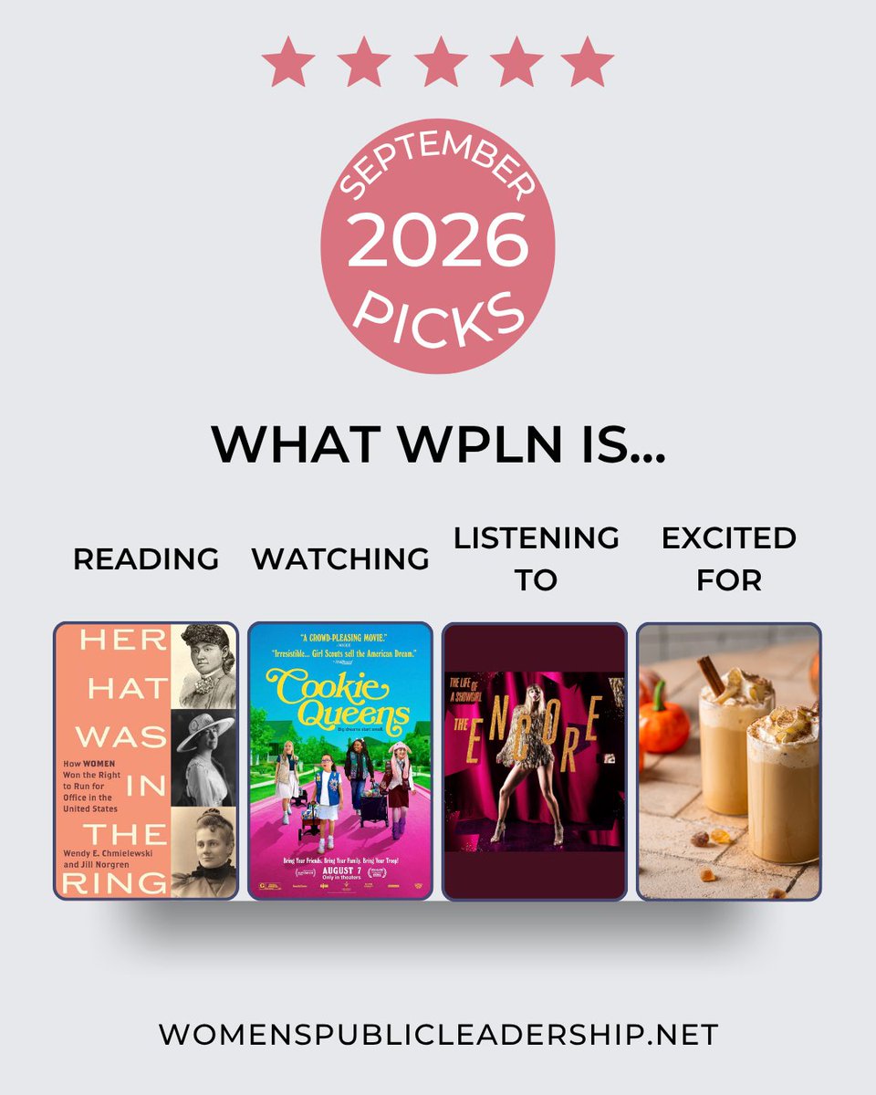 WPLNetwork's tweet photo. Here are our recommendations for the month of September!

Check out our September newsletter for more:
🔗 https://t.co/zryU8pjFL3 https://t.co/YX4tHQiUU1