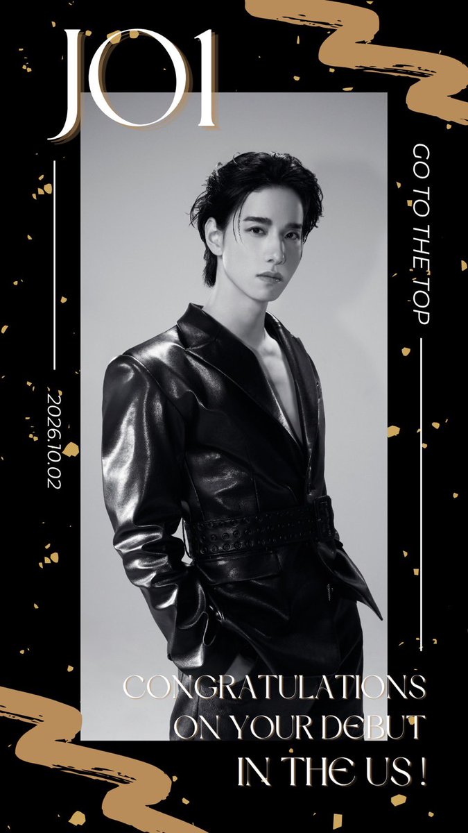 k5_jpfb's tweet photo. ｡.ﾟ :✿｡.ﾟ :✿｡.ﾟ :✿｡.ﾟ :✿｡.ﾟ
 ㊗️ JO1  全米デビュー✨️
｡.ﾟ :✿｡.ﾟ :✿｡.ﾟ :✿｡.ﾟ :✿｡.ﾟ

JO1の皆さん、全米デビューおめでとうございます🎉
これからも皆さんとともに新しい景色が見れることを楽しみにしています！
Go to the TOP!!!

#JO1USDebut
#GoSoWild_JO1 https://t.co/FUNLltpecs