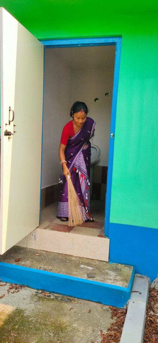 cprdassam's tweet photo. #SwachhataHiSeva 2026 reinforces a simple yet powerful message: a clean India begins with each one of us.

As we mark #SwachhBharatDiwas2026, let us deepen Jan Bhagidari and collectively work towards realising a #SwachhBharat.

Glimpses from Popragaon GP, Bongaigaon. https://t.co/eg9QqPY289