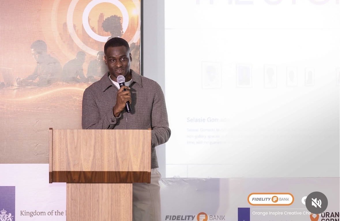 _theogod's tweet photo. I’m happy to announce that @artemartis placed first among five grant winners at the Fidelity Bank Orange Summit (Orange Inspire Creative Challenge Cohort 2). Thank you @fidelitybankgh, @alx_africa and @OrangeCornersGH. 

Creative entrepreneurs, look out for next year’s edition. https://t.co/SRMjHkelLi