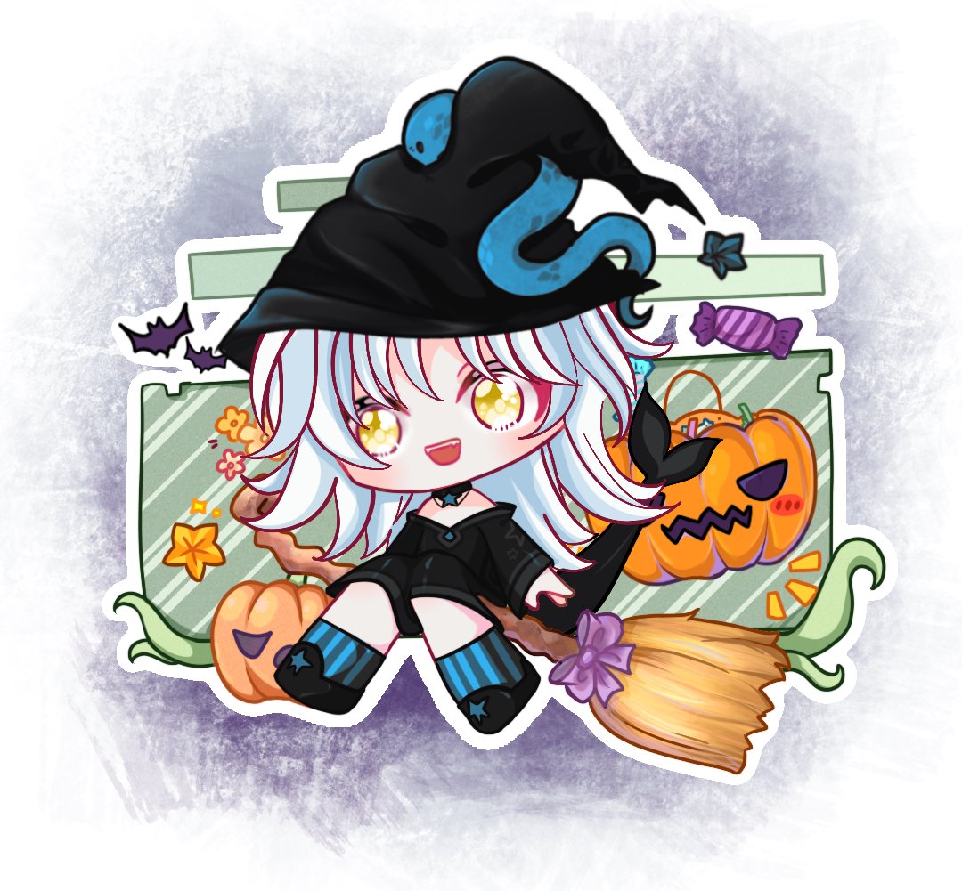 hanasynth's tweet photo. Boo! I see you 💙

It's officially spooky month!
And my debut is in....11 days, October 12th. Will you be there? https://t.co/kfPYByfKCm