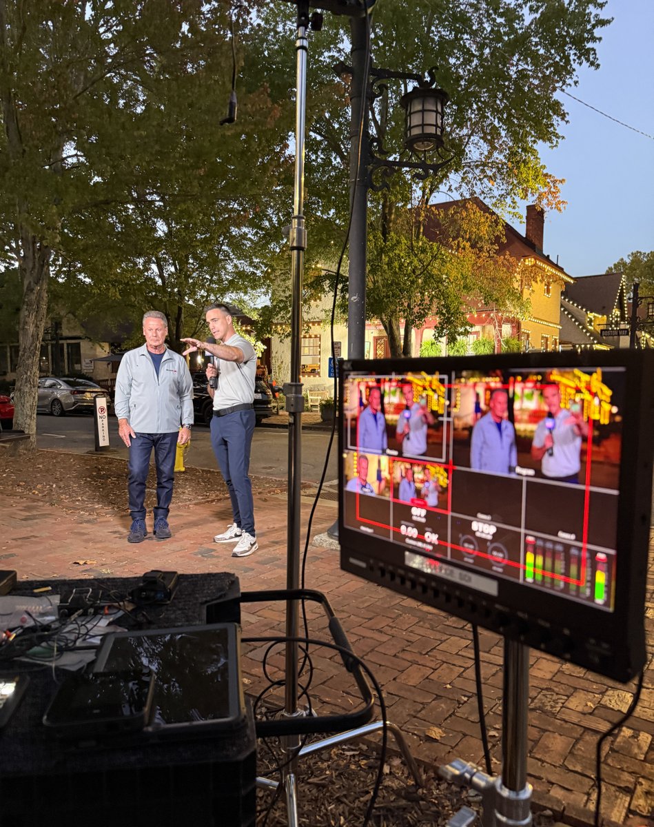 BELFORGroup's tweet photo. Two years after Hurricane Helene, our commitment to this community is as strong as ever💙

A quick look behind the lens with Fox Weather, Steve Bender, and Historic Asheville as our CEO #SheldonYellen joined the team on the ground to support, connect, and help share the incredible stories of resilience across the area.

It takes a village to rebuild—and sharing these moments of hope reminds us all of the power of coming together. 🛠️✨

BELFOR is proud to stand with Asheville today and every day. 

#AshevilleStrong #HurricaneHelene #CommunityResilience #BELFORRestores #FoxWeather #AshevilleNC #RebuildingTogether