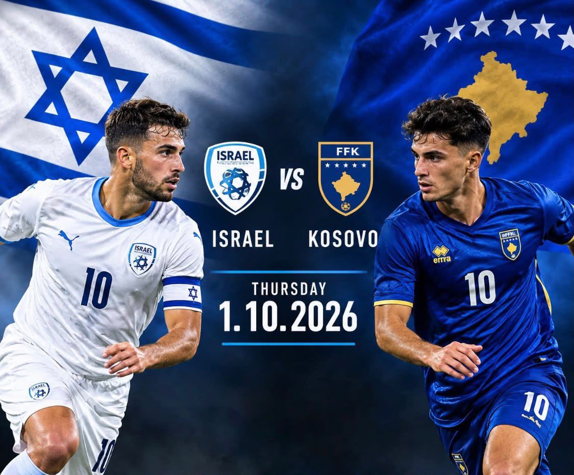 AmbTammyZiv's tweet photo. Tonight, Israel 🇮🇱 and Kosovo 🇽🇰 meet at the football field ⚽️

Wishing both teams a great match, played with passion, respect and true sportsmanship.

May this evening bring our people even closer together . 🇮🇱🤝🇽🇰

#Israel #Kosovo #ISRKOS https://t.co/Yv2Ho06gBM