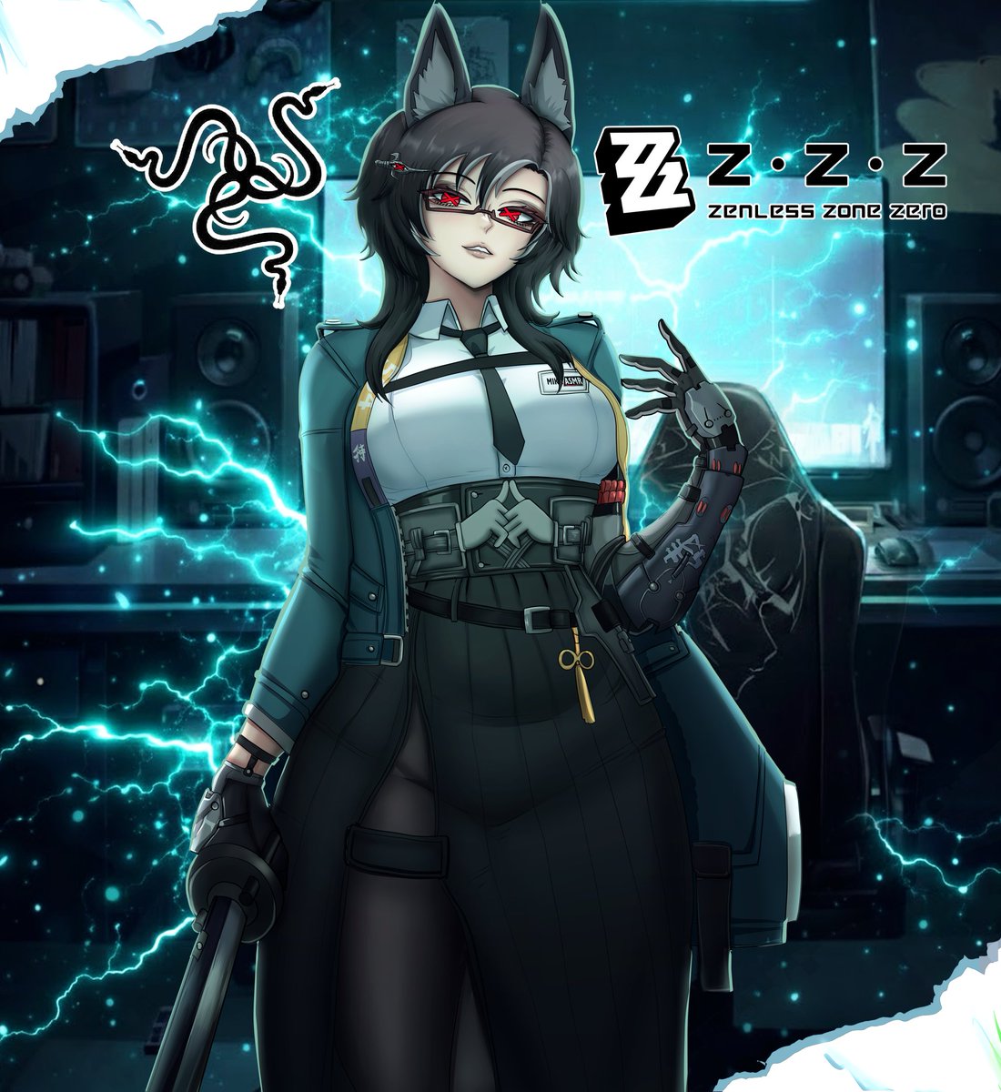 mikaa_smr's tweet photo. 🐍⚡ WALLPAPER – RAZER x ZENLESS ZONE ZERO ⚡🐍

Les dejo este fondo de pantalla hecho con muchísimo amor para la comunidad 💙⚡
Inspirado en Zenless Zone Zero, perfecto para darle a tu setup un toque futurista, gamer y con mucha energía ✨

Es 100% gratis, solo recuerden cuidarlo 🫶
🚫 No re-subirlo a otras páginas sin los créditos correspondientes
🚫 No usarlo para IA ni para reventa

💚 Como Razer Partner oficial, si quieres mejorar tu setup y al mismo tiempo apoyar mi contenido, puedes hacerlo desde mi enlace:

🛒 Compra RAZER aquí:
👉 https://t.co/BtF8NaQhYq

🎧 Audífonos
⌨️ Teclados
🖱️ Mouses
🖥️ Accesorios gamer y más

⚡ Mejor equipamiento. Mejor experiencia. Mejor setup.
¿Listo para el upgrade? 🐍⚡

▼ Descarga el wallpaper aquí: ▼
https://t.co/Z8wJhzJYW9

Gracias por estar, por apoyar y por hacer este universo tan especial 💙✨

@Razer @RazerES @RazerLatino

#MikaASMR #RazerPartner #ZenlessZoneZero #RazerZZZ #SetupGamer 🐍⚡