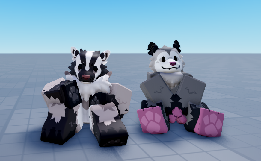h8rnxt's tweet photo. American Badger and Opossum ugc sets!!

#roblox #robloxugc https://t.co/66e0c0UGtX