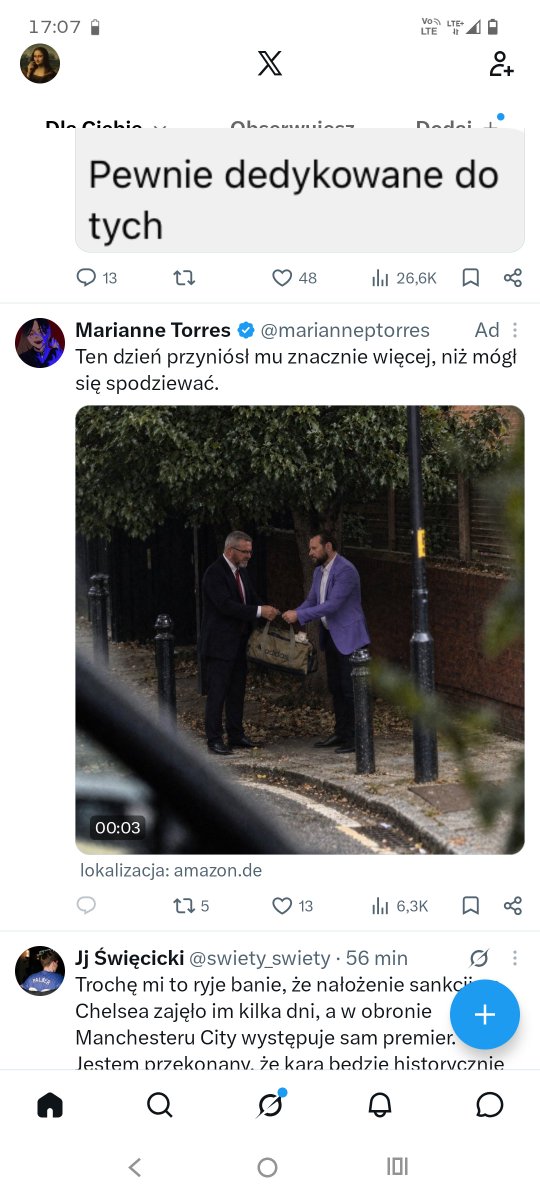 MonarLis's tweet photo. Braun Stanowski torba i zdjęcie z ukrycia. Czy was też dziś cały dzień na X prześladują te reklamy? https://t.co/yi8GAc5xtu
