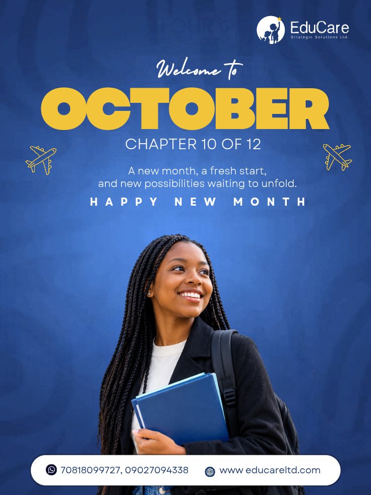 EducareL12297's tweet photo. Hello, October! ✨

A fresh month, new opportunities, and new reasons to hope. May this month bring beautiful moments and good news. ❤️

#HappyOctober #October2026 #NewMonth https://t.co/LIHpMaLJO8