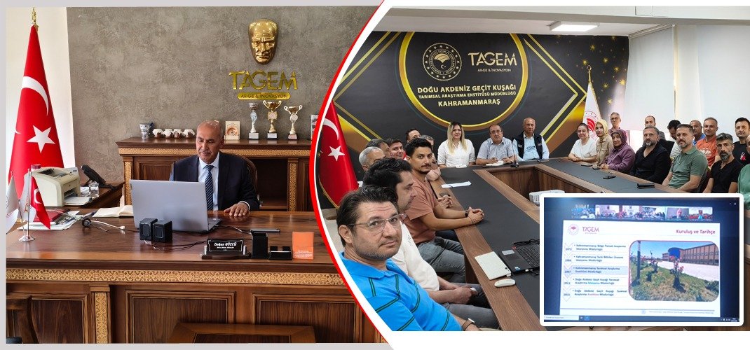 dagtem's tweet photo. TAGEM Haftalık Koordinasyon Toplantısında bu hafta Enstitü Müdürlüğüm��zün yürüttüğü faaliyetler görüşüldü.
https://t.co/DbmIV7KwMR https://t.co/ppA9QprgMa