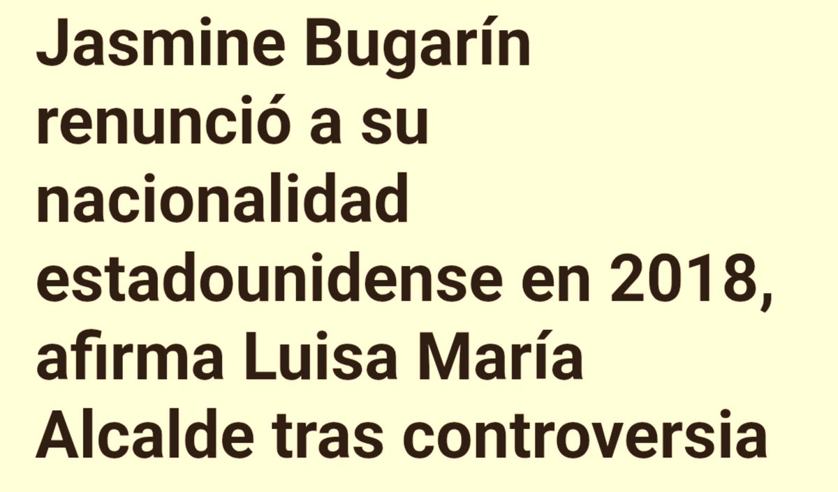 Jime2002_'s tweet photo. 🛑Para Washington, Bugarín sigue siendo estadounidense con todos sus derechos y obligaciones. Decir q un trámite en la SRE también tiene efectos legales en EEUU es un ridículo de Alcalde. Si de verdad quiere renunciar a la nacionalidad gringa, tiene que hacerlo en sus ventanillas https://t.co/8K5Rrx8FG2