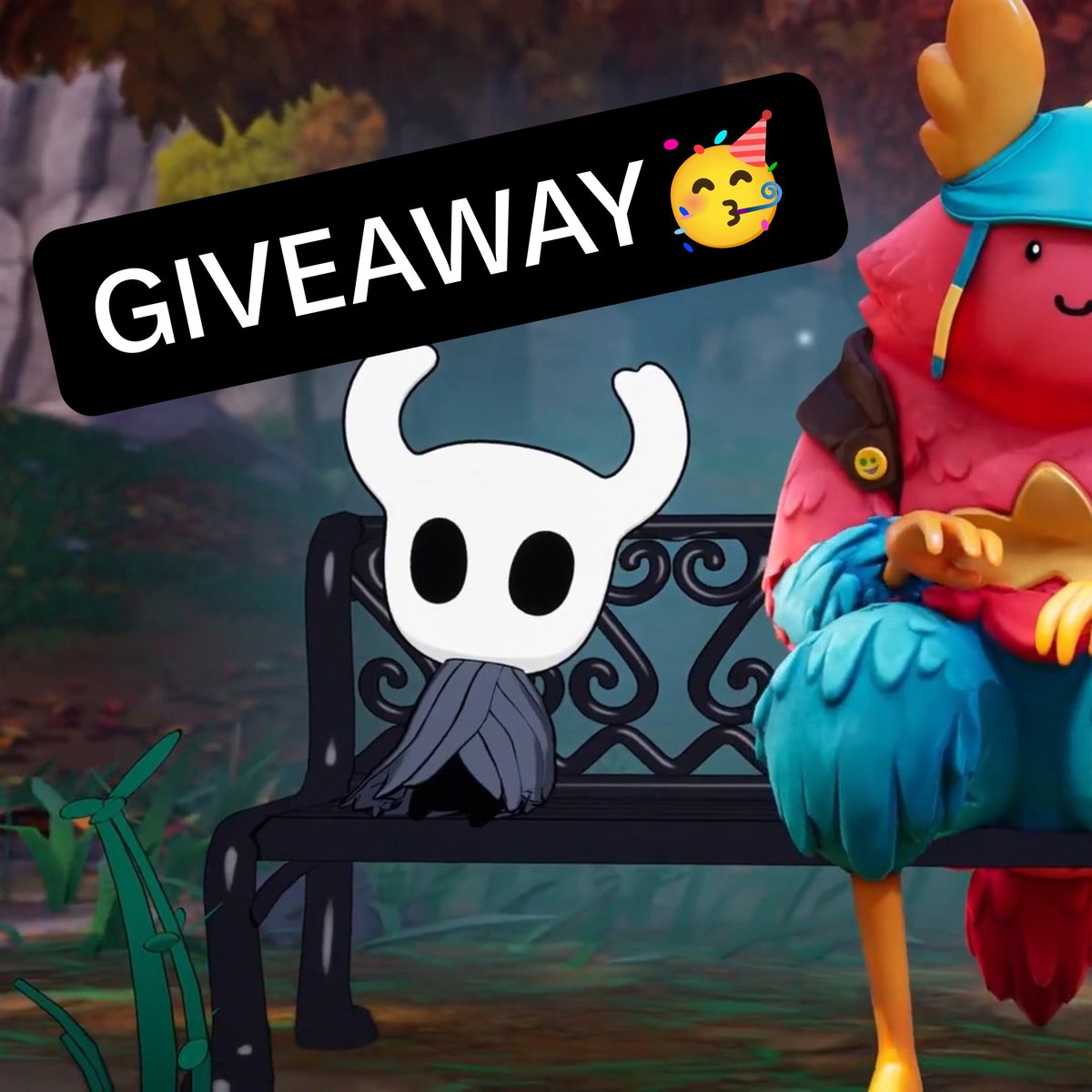 pinksyvra's tweet photo. THE KNIGHT (HOLLOW KNIGHT) SIDEKICK GIVEAWAY X3 - OOMFS ONLY💙🖤

HOW TO ENTER:
• make sure you're an oomf
• like this post
• have be added on Fort (details on adding me will be in replies)
• reply with whatever the fuck you want lol

WINNERS WILL BE DRAWN IN 72 HOURS https://t.co/KK85Vl1rPt