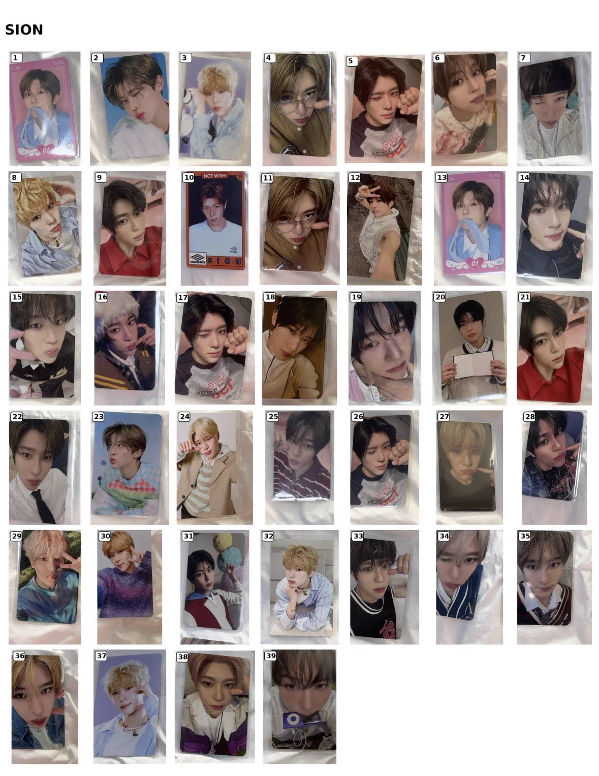 nct wish ペンミmd購入特典トレカ ユウシ リク シオン リョウ サクヤ 찹쌀떡 チャプちゃん on X: 