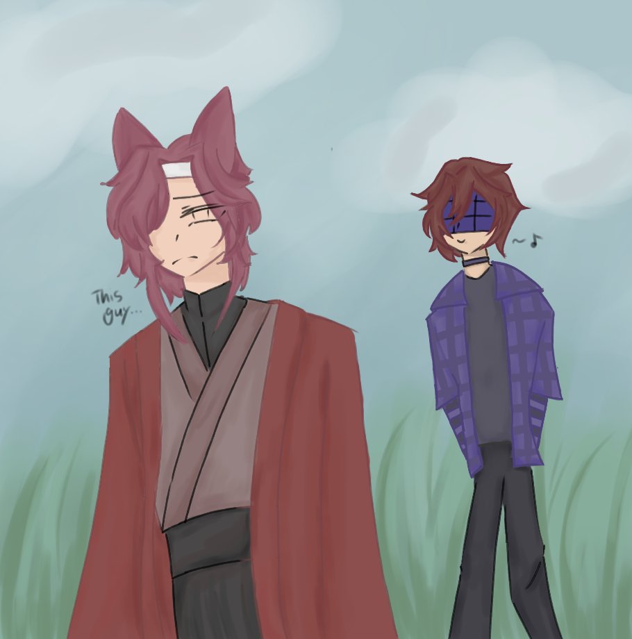 k1yoCo2's tweet photo. Oh wow would you look at that I'm doing anything but studying wowowowowow anyways I love nem's design I want to draw him more same goes for gop uhhhh yeah I need someone to bully me into studying sobs ;v; #gopgfanart #nemvevofanart https://t.co/l5UVAVVAx7