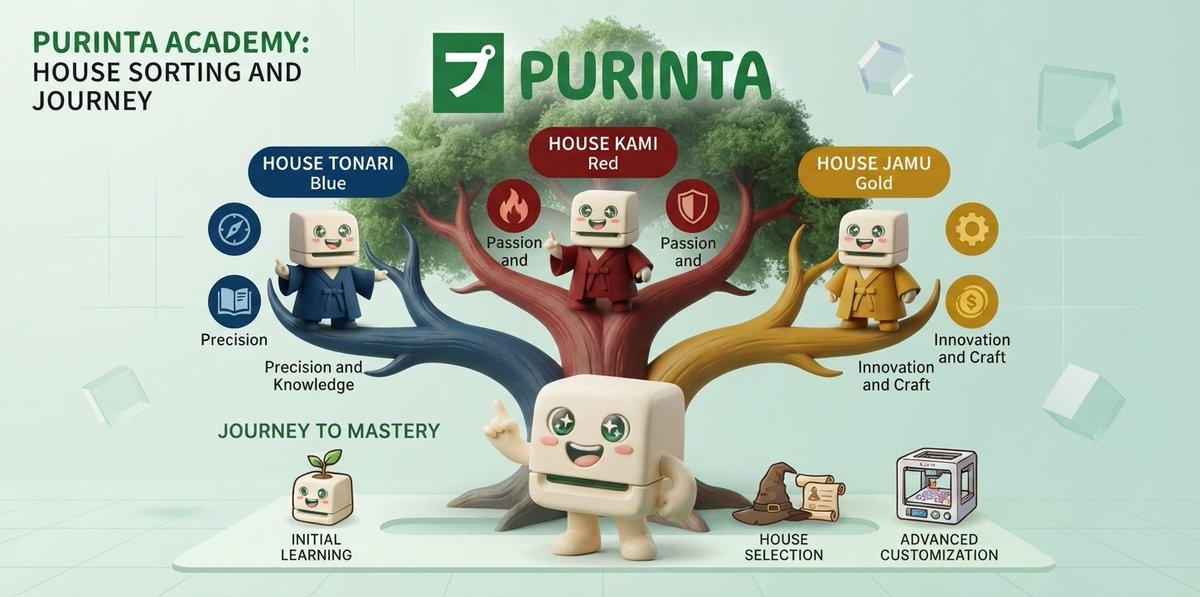 nextregene46494's tweet photo. 🚀 Discover the magic of creativity with Purinta! Join the ultimate print academy, get sorted into House TONARI, KAMI, or JAMU, and master the art of custom printing with our cute companion! 🖨️✨ #Purinta #PrintAcademy #Creativity #CustomPrint
@purintaxyz https://t.co/EeXp4rbakj
