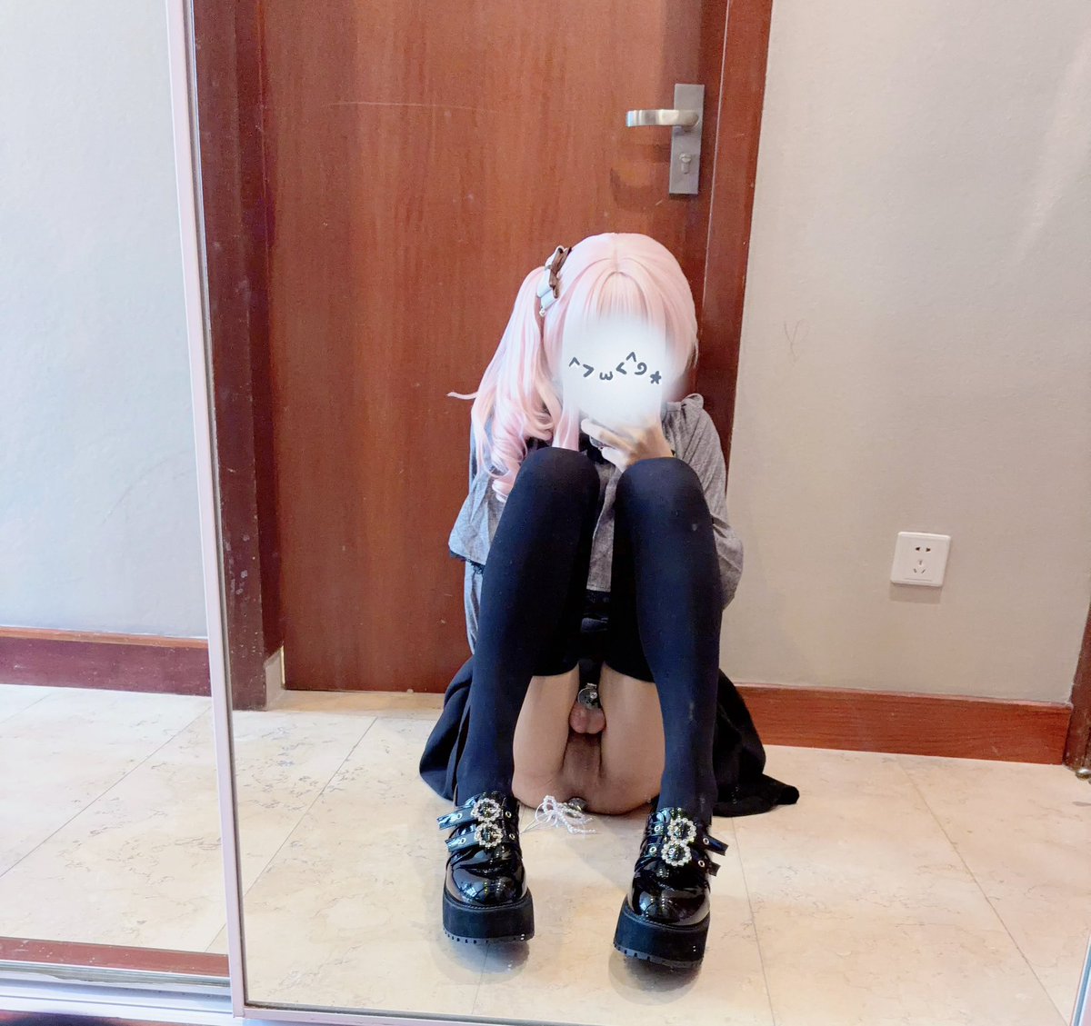 Yumemiru776's tweet photo. 没流量了😭😭😭#男娘 #男の娘 https://t.co/Yqp4gyGAg4