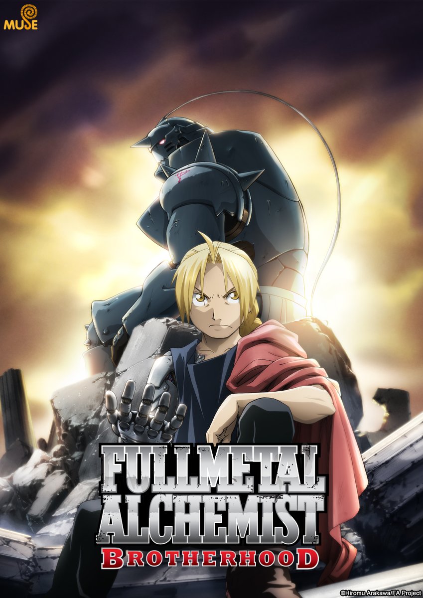muse_indonesia's tweet photo. Fullmetal Alchemist: BROTHERHOOD Tayang di YouTube Muse Indonesia

⏰ Anime ini akan update 3 episode dalam sehari di pukul mulai pukul 20:30 WIB s/d 21:30 WIB https://t.co/ixGQfrmgoG