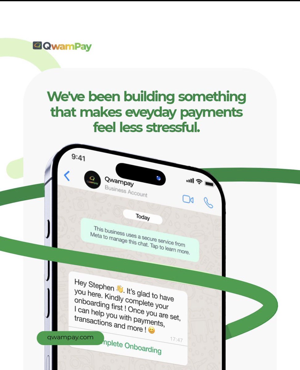QwamPay's tweet photo. The wait is almost over. 👀💚

Something new is about to make everyday money moves feel a whole lot easier. From sending money to sorting your airtime and data, it’s all coming together in one familiar place.

October 10th. Be ready. 🚀

#QwamPay #QwamPayIsComing #FintechNigeria #MoneyMadeEasy #NigeriaTech #BankingMadeSimple