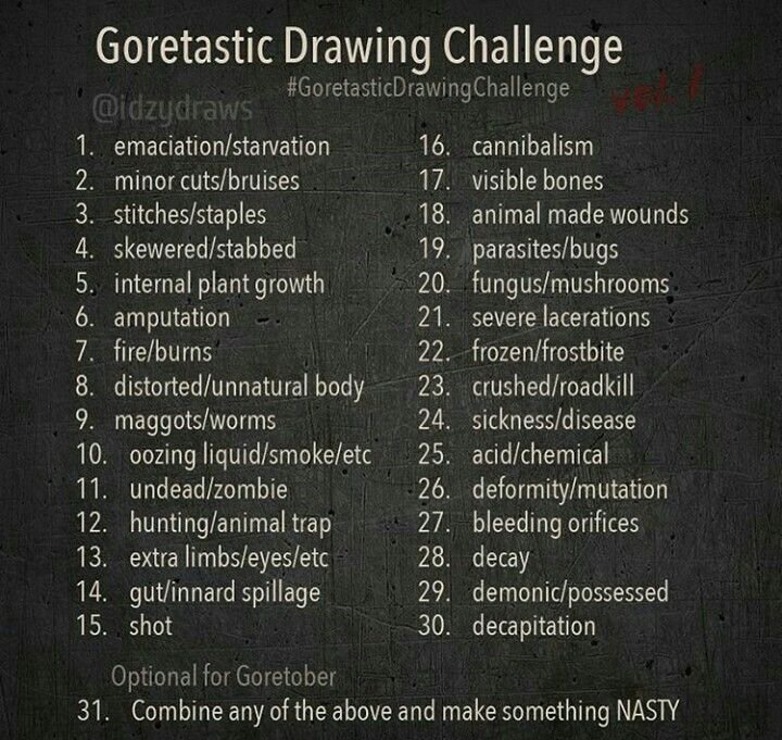 Blodychan's tweet photo. #goretober2026  Day 1

#goretober https://t.co/yc7M1miYto