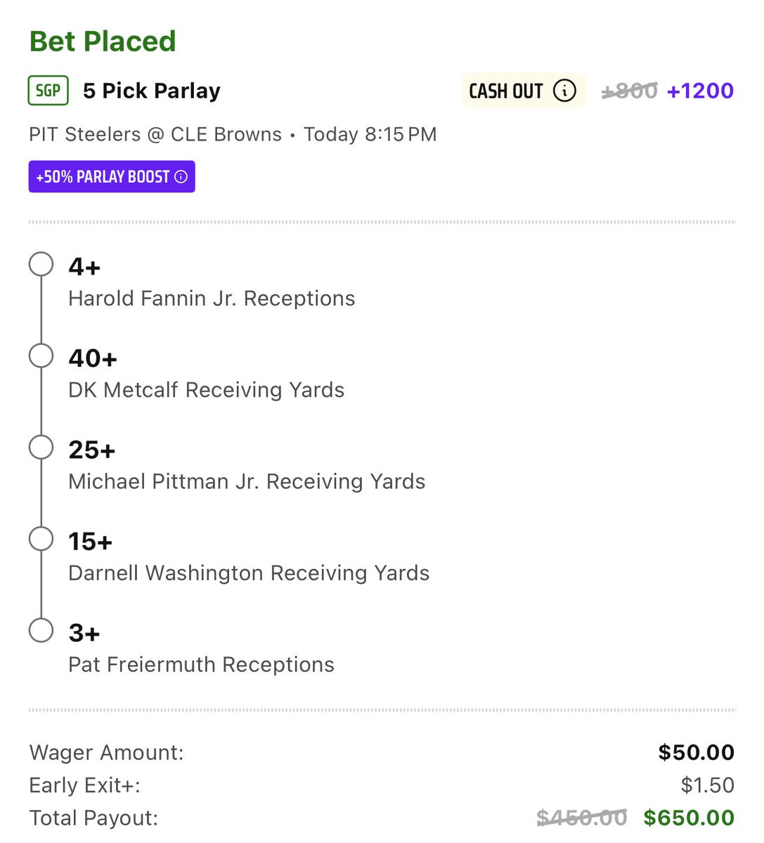 ParlayScience's tweet photo. THURSDAY NIGHT IS PAY DAY 💵 https://t.co/bwAhVBKZuz