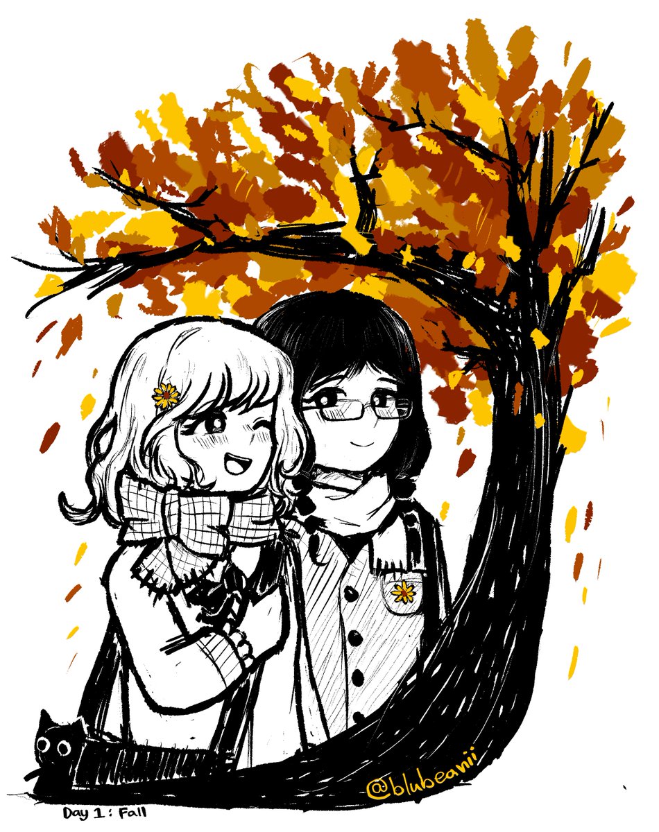 blubeanii's tweet photo. Day 1: Fall 🍂🍁 #gfininktober

#ガンバレ中村くん #goforitnakamura #hanafumi https://t.co/d1lOqD0h4O