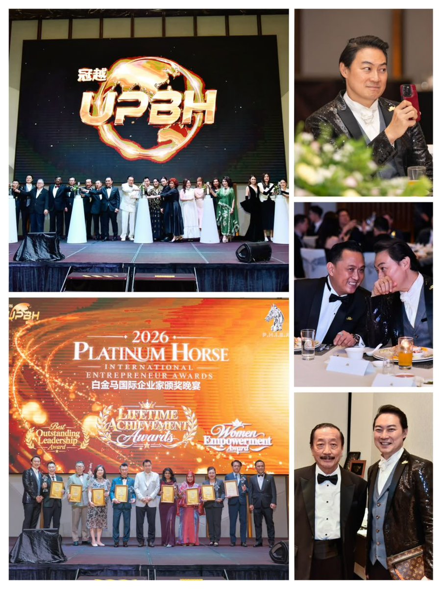 IanLimTeckSoon's tweet photo. ✨ A night where vision meets opportunity.

🤝 Bringing together exceptional entrepreneurs, meaningful connections &amp; new possibilities.

🥂 PLATINUM HORSE INTERNATIONAL ENTREPRENEUR EXCHANGE DINNER 2026 https://t.co/i4Nb5gS1l1