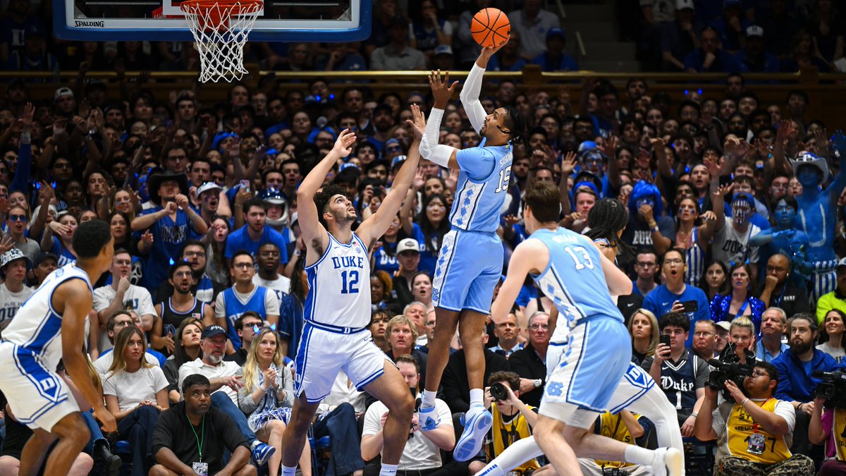 UNCMBBStats's tweet photo. ESPN has announced that Carolina's Feb. 13 game at Duke will begin at 5:30 p.m. on ABC. https://t.co/I31SmTwiYl