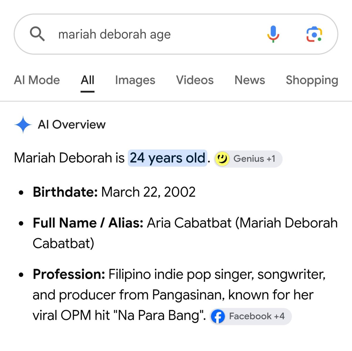 bIue309_'s tweet photo. Sa sobrang soundtripan ko kanta nya lately, sabi ko nagiging crush ko na si Mariah Deborah. Pero wag nalang pala, kasing edad ng pamagkin ko 🥲 https://t.co/MwiSnSOHoL