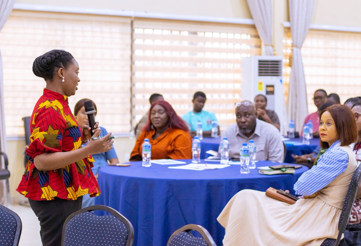 ISSERUG's tweet photo. Research is stronger when it listens.🎧
Thanks to everyone who joined last Tuesday's stakeholder meeting on digital platforms &amp; youth employment in 🇬🇭's textile &amp; apparel sector. Your voices keep our research grounded in lived realities.
Thank you!
#FutureOfWork #YouthEmployment https://t.co/Oky6M2tL3D
