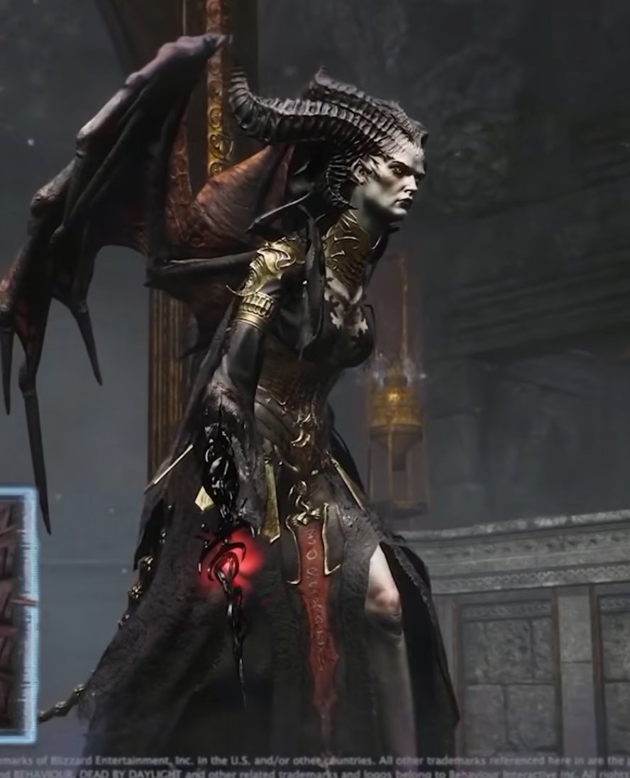 leaksbydaylight's tweet photo. First look to Lilith from Diablo coming to Dead by Daylight! https://t.co/0iiePjI0b7