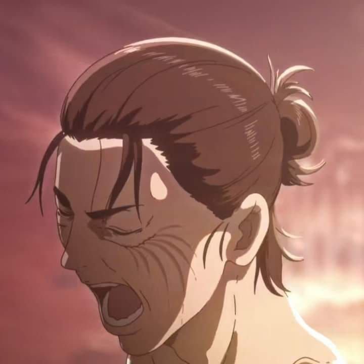 goldengooner62's tweet photo. no wonder mikasa had so many headaches this kid is always screaming https://t.co/wcuCgVZyau