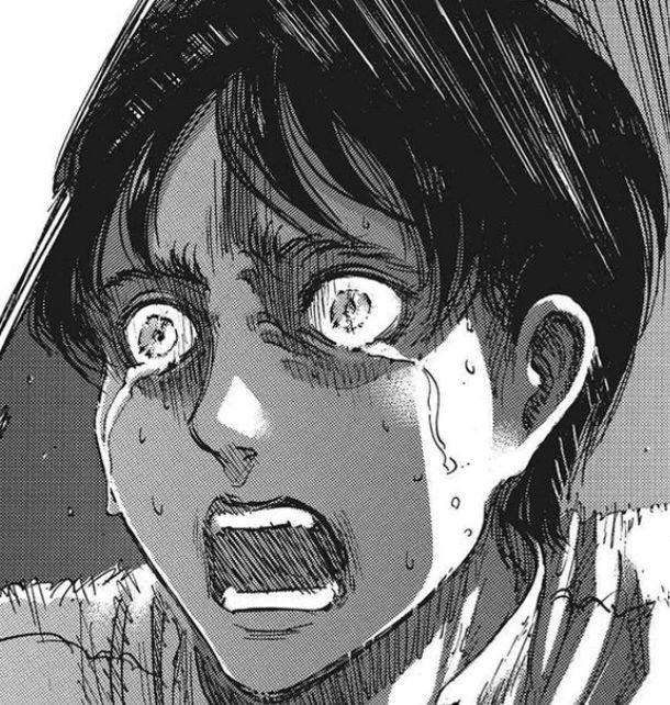 goldengooner62's tweet photo. no wonder mikasa had so many headaches this kid is always screaming https://t.co/wcuCgVZyau