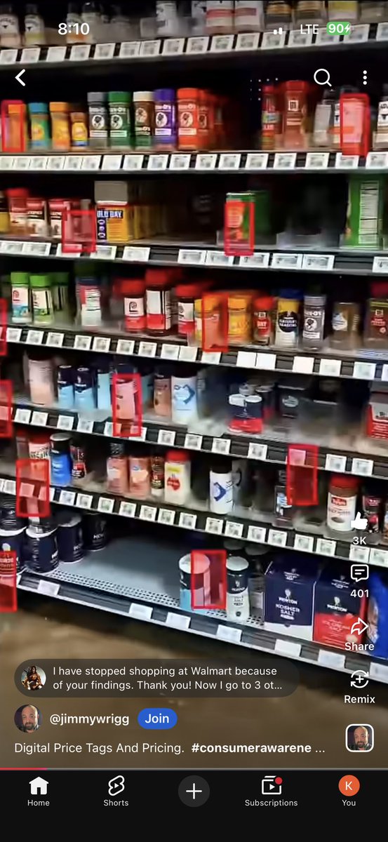 KrrankyPants's tweet photo. Bet their spy cameras start smokin when Jimmy walks in the front door.
Digital Price Tags And Pricing. #consumerawareness #digitalpricetags #c... https://t.co/vmfqfiiPTn via @YouTube https://t.co/30iTVoupMV