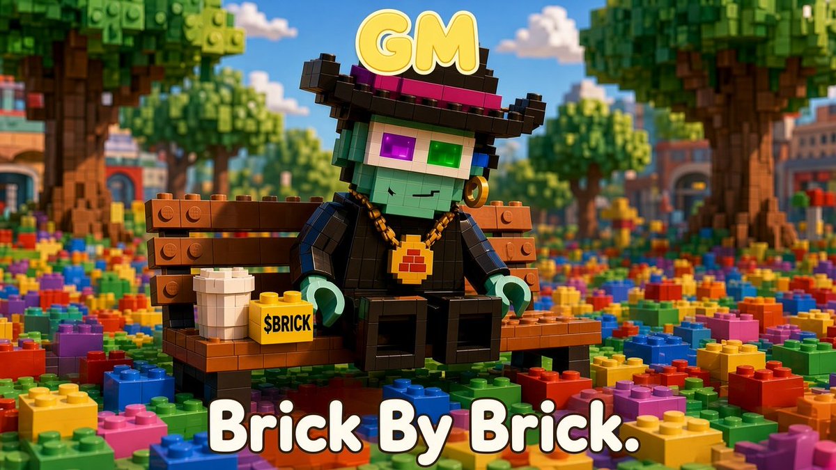 MetaArt's tweet photo. ☕️GM. Charts can wait. Coffee, studs, and chill.

Brick By Brick.

$BRICK 🧱

CA: `91DH9LN85pMdSNGvY4KjvqmguAWG1cYkpJHS1ZeDxF8L`

@ClashPadFun @limsanity @ElbartodoesX @jorge_token @Tadeo_eth https://t.co/D27Jo83MHm
