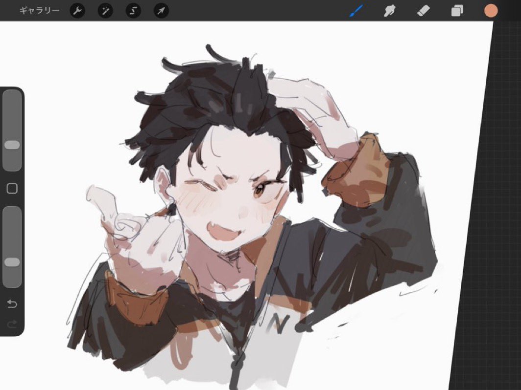 L9tbol5's tweet photo. #今月描いた絵を晒そう
遅れた https://t.co/A5vvW6k1FM