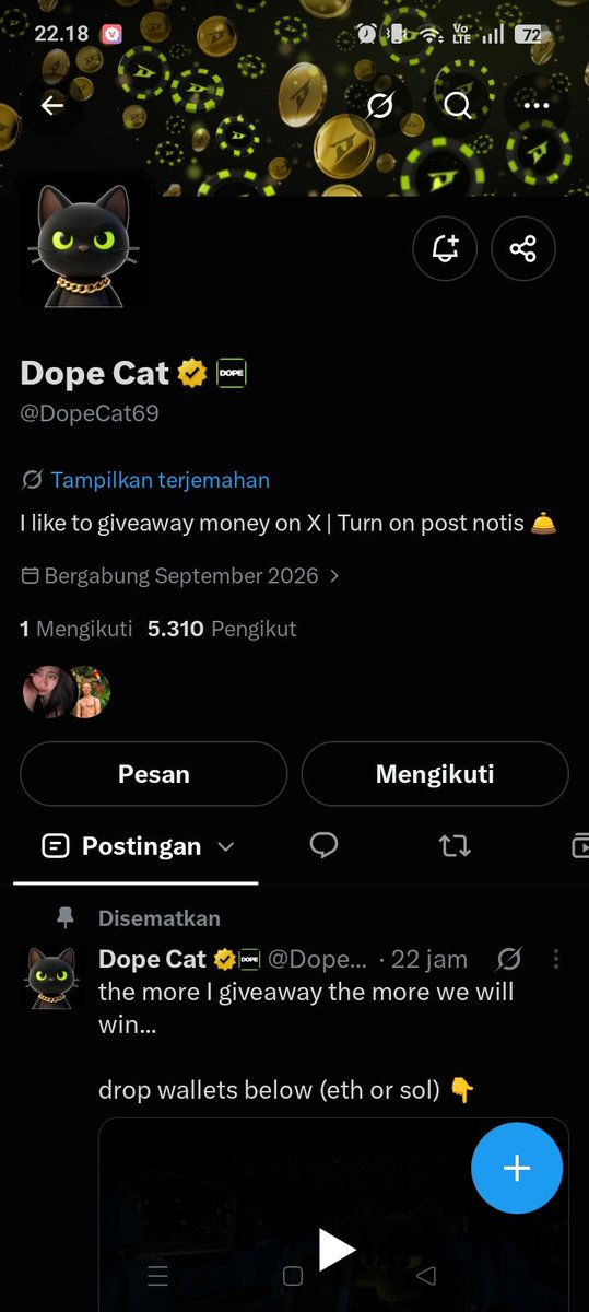 Nexa757's tweet photo. @Bang_Garrx @DopeCat69 @dopexyz Done https://t.co/xWrilN2EWl